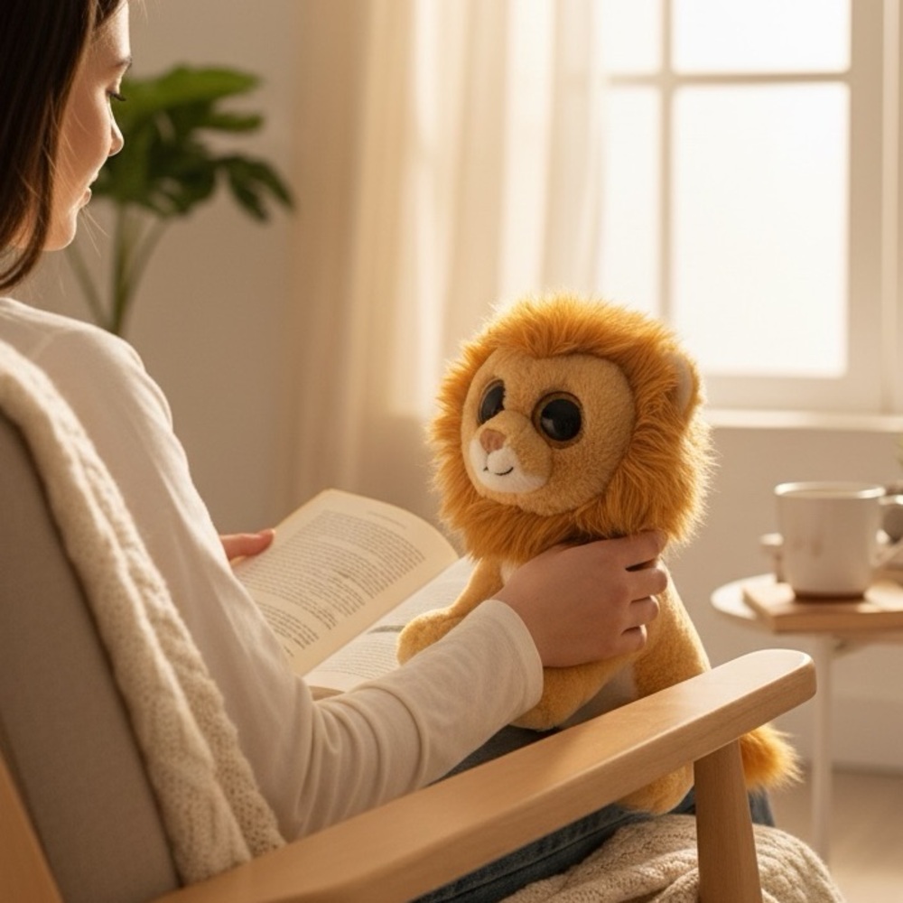 TY NEW - LOUIE - 2015 - lion - classic - plush w/ big eyes